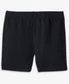 First Impressions Baby Girls Solid Biker Shorts, Macy's Exclusive In Black