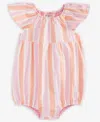 First Impressions Baby Girls Striped Seersucker Cotton Sunsuit, Exclusively At Macy's