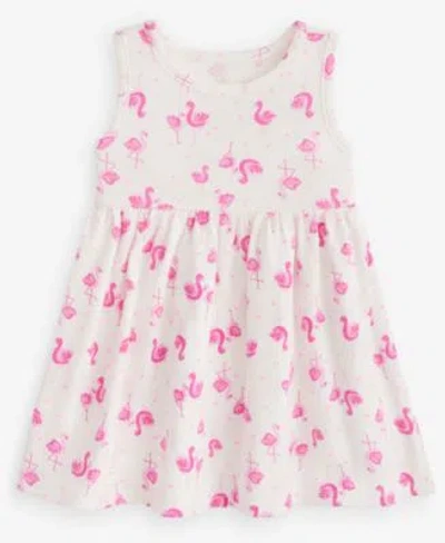 First Impressions Baby Toddler Girls Flamingo Print Dress Macys Exclusive In Pink