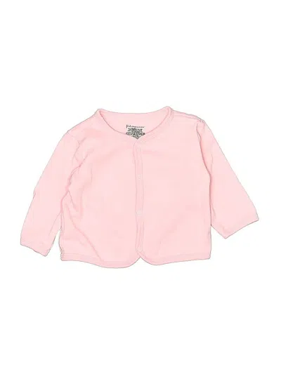 Pre-owned First Impressions Babies' Cardigan Sweater In Pink