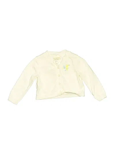 Pre-owned First Impressions Babies' Cardigan Sweater In Yellow