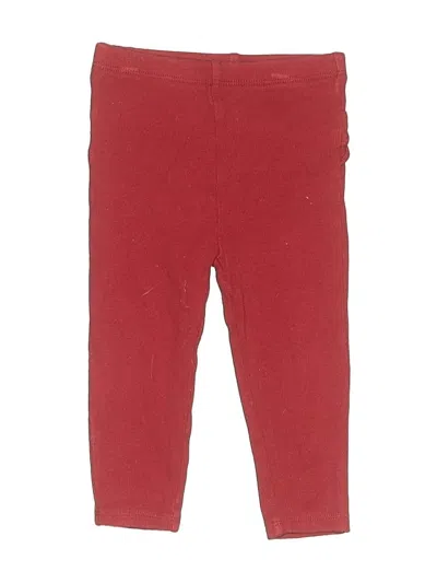 Pre-owned First Impressions Kids' Casual Pants In Red