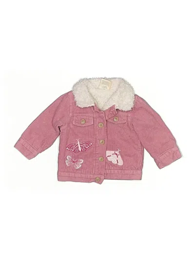 Pre-owned First Impressions Babies' Coat In Pink