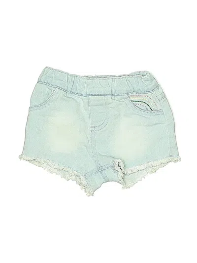 Pre-owned First Impressions Babies' Denim Shorts In Blue