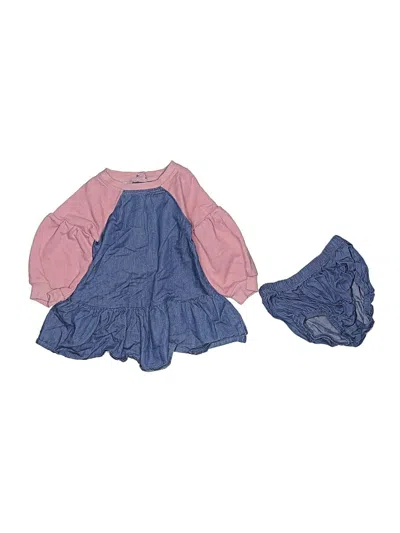 Pre-owned First Impressions Babies' Dress In Blue