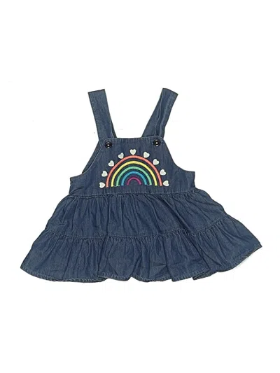 Pre-owned First Impressions Babies' Dress In Blue