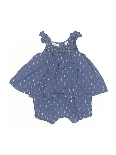 Pre-owned First Impressions Babies' Dress In Blue