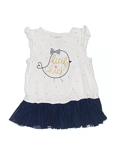 Pre-owned First Impressions Kids' Dress In Blue