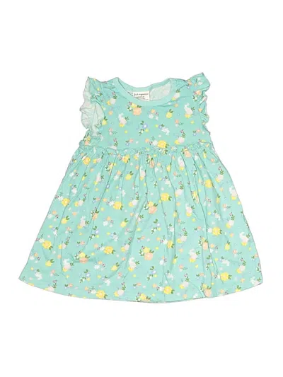 Pre-owned First Impressions Kids' Dress In Green