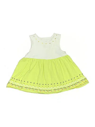 Pre-owned First Impressions Kids' Dress In Green