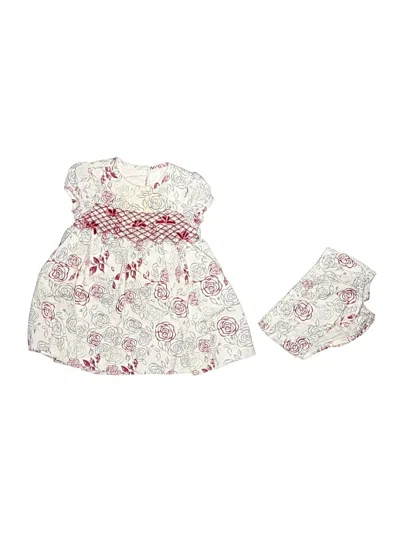 Pre-owned First Impressions Babies' Dress In Ivory