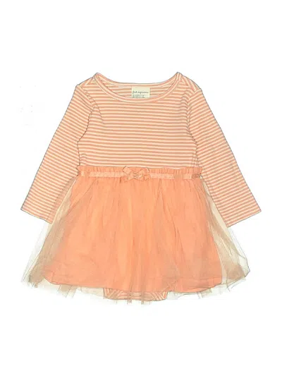 Pre-owned First Impressions Babies' Dress In Orange
