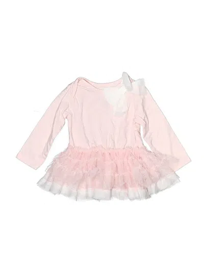 Pre-owned First Impressions Babies' Dress In Pink