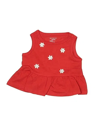 Pre-owned First Impressions Kids' Dress In Red