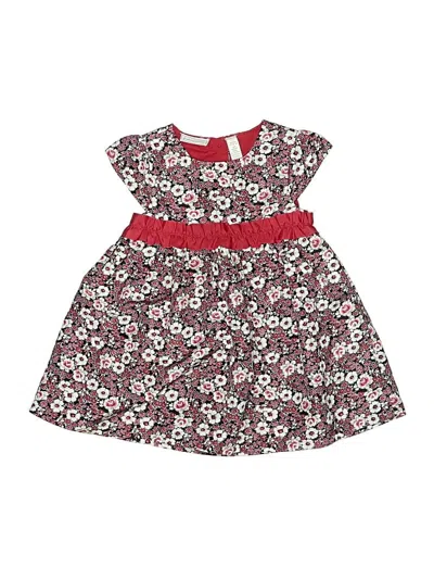 Pre-owned First Impressions Kids' Dress In Red