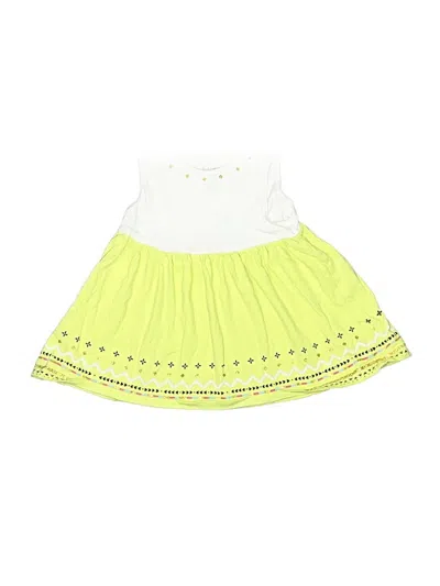 Pre-owned First Impressions Kids' Dress In Yellow