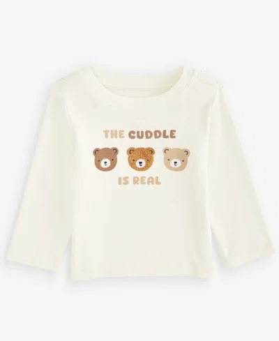 First Impressions Babies' First Impression Toddler Boys' Mix & Match Bear Top, Macy's Exclusive In White