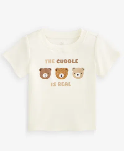 First Impressions Babies' First Impression Toddler Boys' Mix & Match Cuddle Bear T-shirt, Macy's Exclusive In White