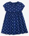First Impressions Girls Toddler 2t-4t Rainbow Print Mini Dress, Macy's Exclusive In Blue