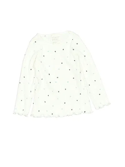 Pre-owned First Impressions Babies' Long Sleeve T-shirt In White