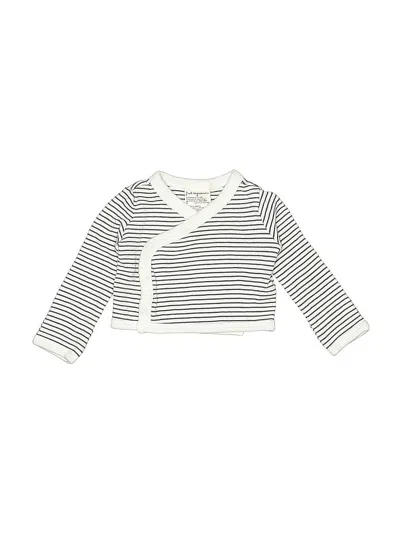 Pre-owned First Impressions Babies' Long Sleeve T-shirt In White