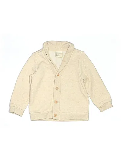 Pre-owned First Impressions Kids' Long Sleeve Top Tan Tops In Brown