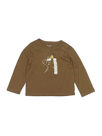 Pre-owned First Impressions Kids' Long Sleeve T-shirt In Brown