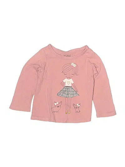 Pre-owned First Impressions Kids' Long Sleeve T-shirt In Pink