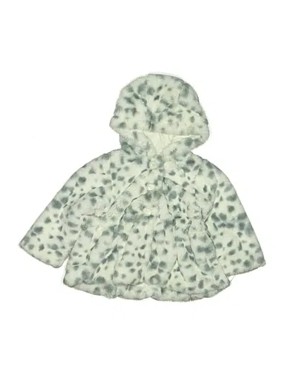 Pre-owned First Impressions Kids' Poncho In Green