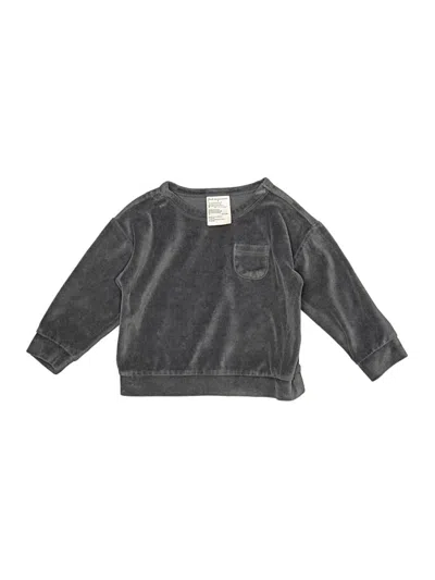 Pre-owned First Impressions Babies' Pullover Sweater In Gray