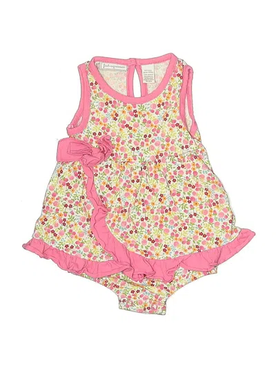 Pre-owned First Impressions Babies' Short Sleeve Onesie In Yellow