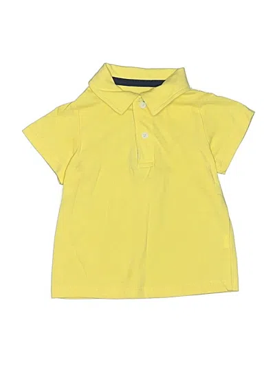 Pre-owned First Impressions Kids' Short Sleeve Polo In Yellow