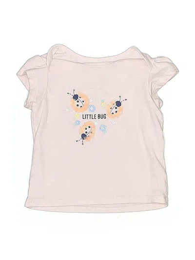 Pre-owned First Impressions Kids' Short Sleeve T-shirt In Pink