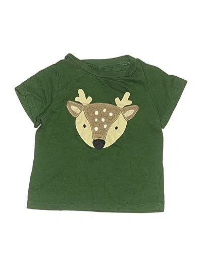 Pre-owned First Impressions Kids' Short Sleeve T-shirt In Green