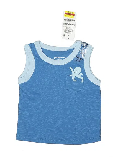 Pre-owned First Impressions Babies' Sleeveless T-shirt In Blue
