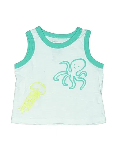 Pre-owned First Impressions Kids' Sleeveless T-shirt In Green