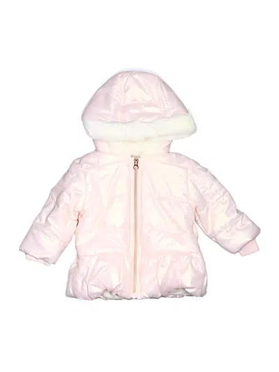 Pre-owned First Impressions Babies' Snow Jacket In Pink