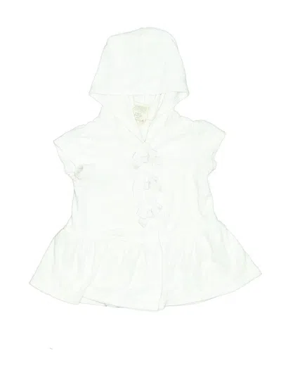 Pre-owned First Impressions Kids' Swimsuit Cover Up In White