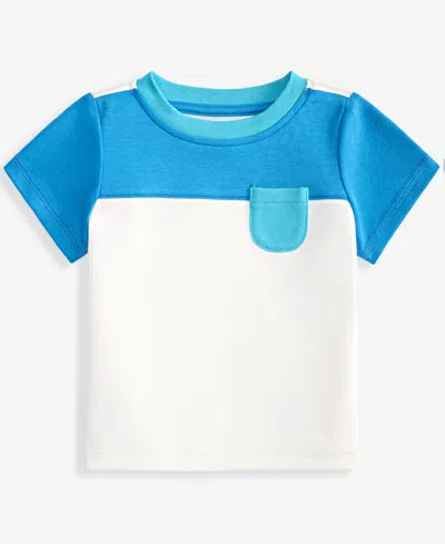 First Impressions Babies' Toddler Boys' 2t-4t Mix & Match Colorblocked T-shirt, Macy's Exclusive In White