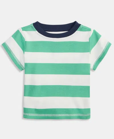 First Impressions Babies' Toddler Boys' 2t-4t Mix And Match Rugby Stripe T-shirt, Macy's Exclusive In Green