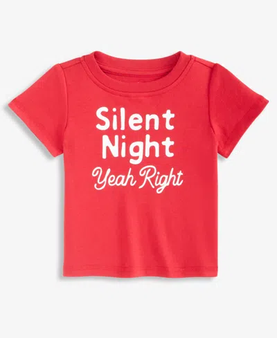 First Impressions Kids' Toddler Boys' 2t-4t Mix & Match Short-sleeve Silent Night T-shirt, Macy's Exclusive In Blue