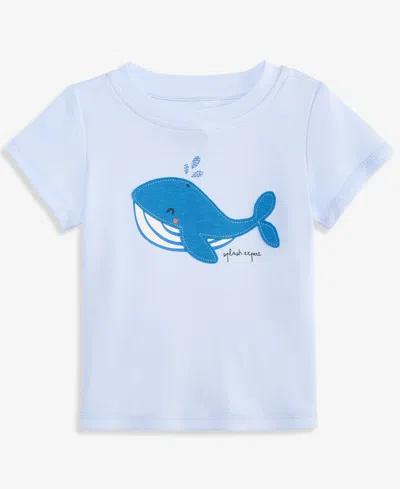 First Impressions Babies' Toddler Boys' 2t-4t Mix & Match Whale T-shirt, Macy's Exclusive In Blue