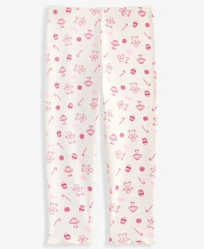 First Impressions Babies' Toddler Girls' 2t-4t Little Treats Ribbed Leggings In Multi