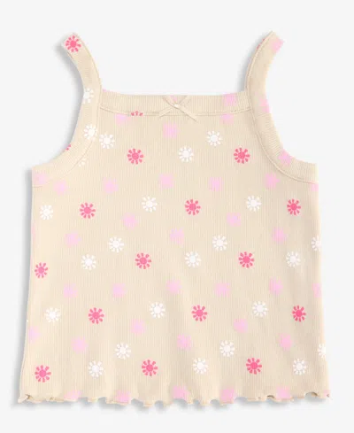 First Impressions Babies' Toddler Girls' 2t-4t Mix & Match Sunny-print Tank Top, Macy's Exclusive In Multi