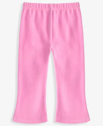 First Impressions Babies' Toddler Girls' 2t-4t Mix & Match Velour Flared Leggings, Macy's Exclusive In Pink