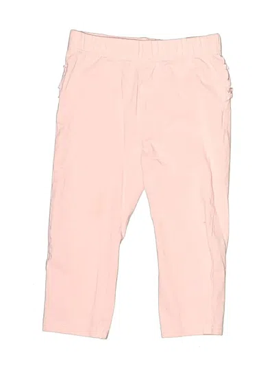 Pre-owned First Impressions Babies' Track Pants In Pink