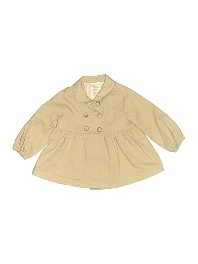 Pre-owned First Impressions Kids' Trenchcoat In Gold