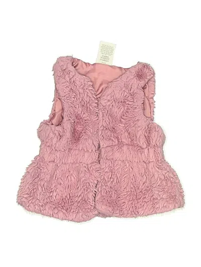 Pre-owned First Impressions Kids' Vest In Pink