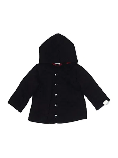 Pre-owned First Impressions Babies' Zip Up Hoodie In Black