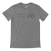 First Lite Men's  Logo T-shirt In Gray